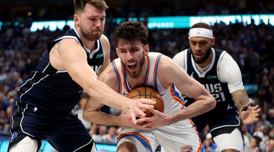 okc thunder vs dallas mavericks match player stats