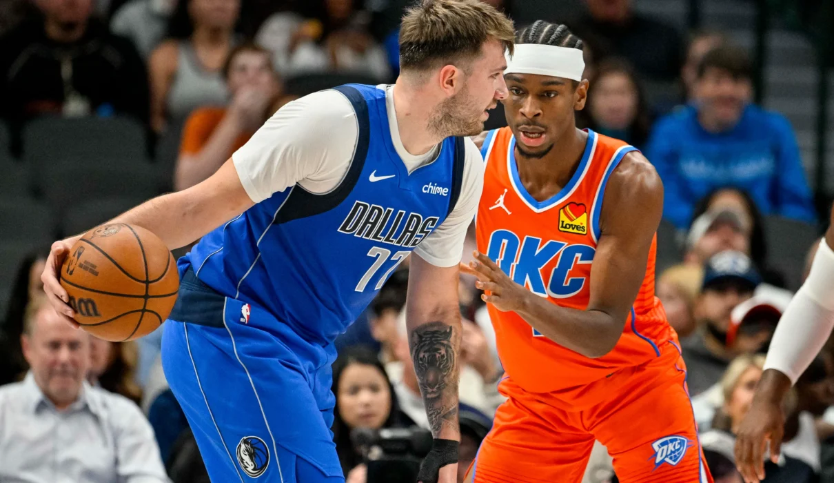 okc thunder vs dallas mavericks match player stats